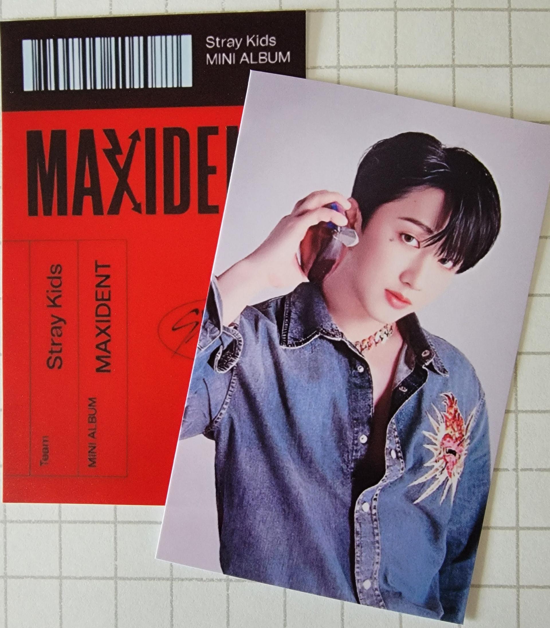 Stray Kids Maxident Case POB Photocards