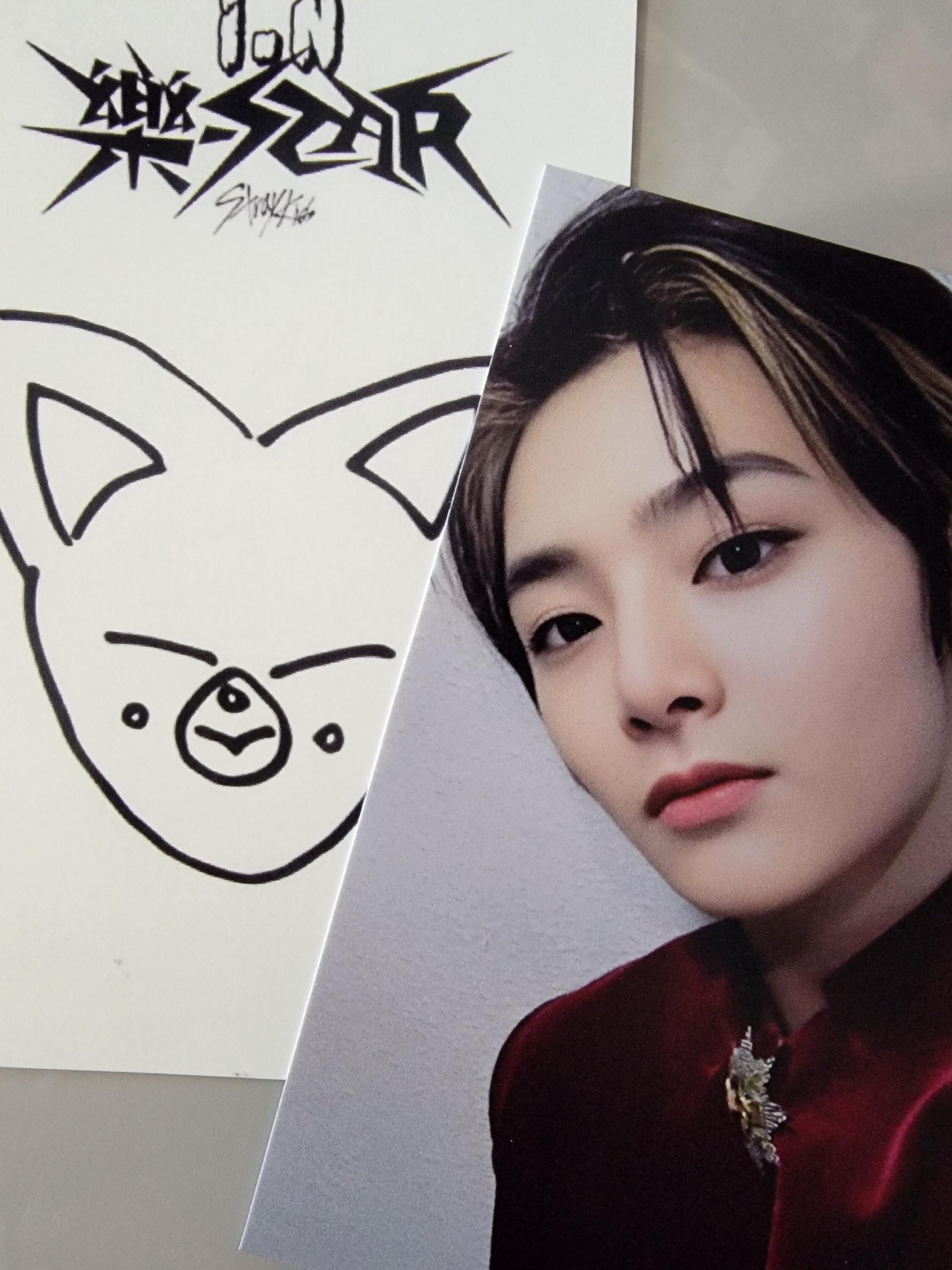 Stray Kids Rockstar Soundwave Gashapon LD 4 Photo cards