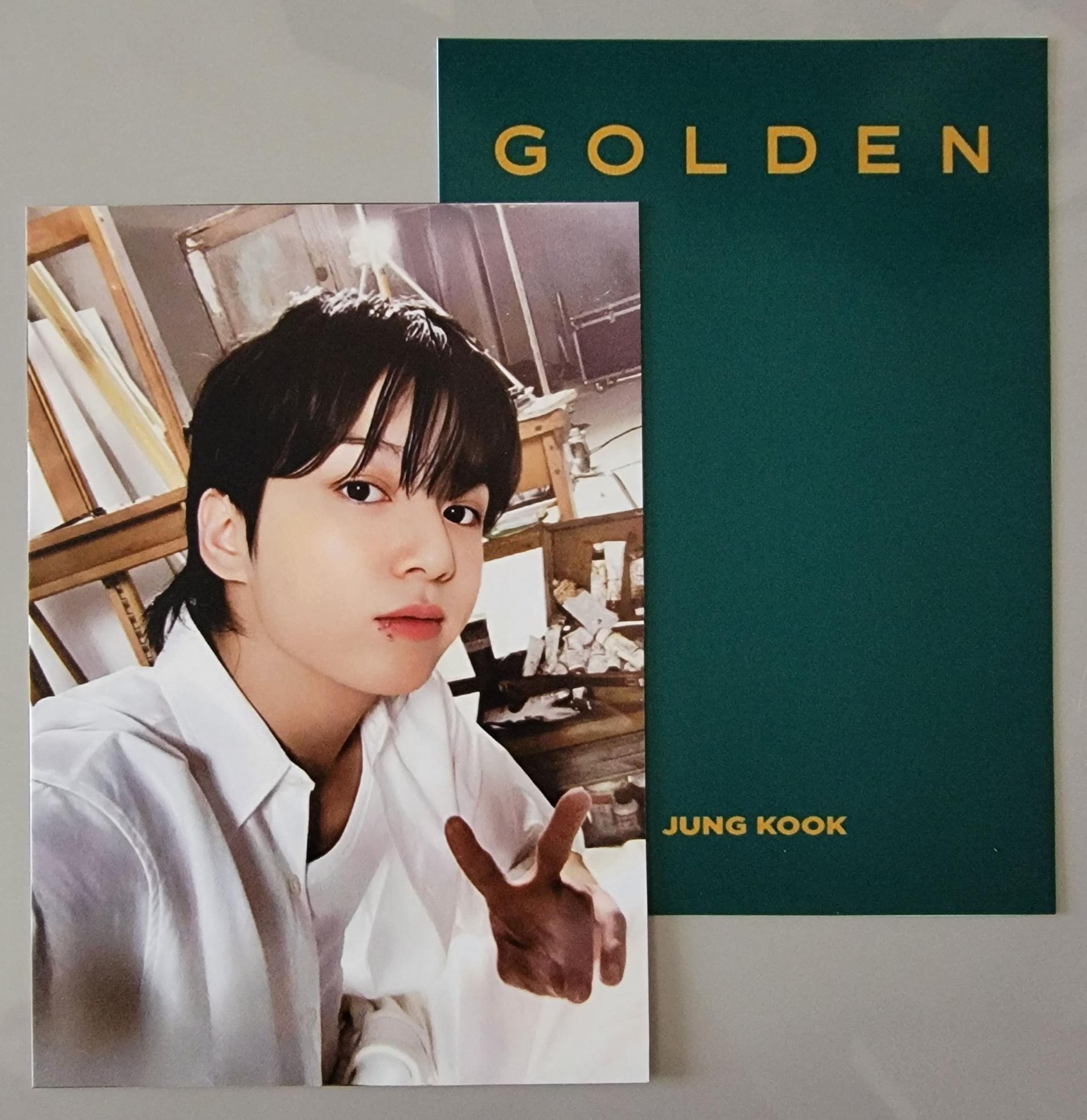 Jungkook, Seven/Golden - Merch Photo cards