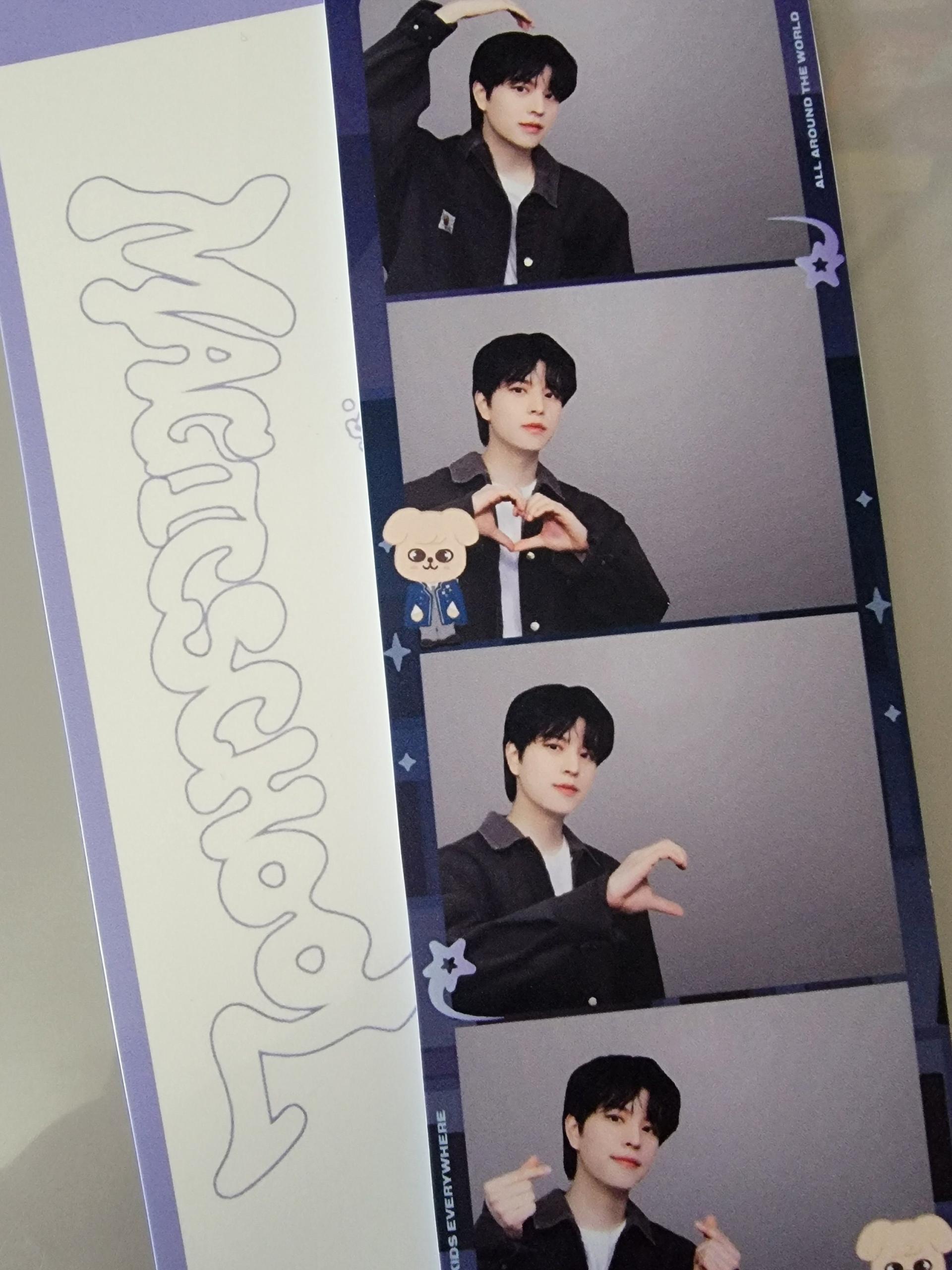 Stray Kids Magicschool 4th fanmeeting Photoism Strips