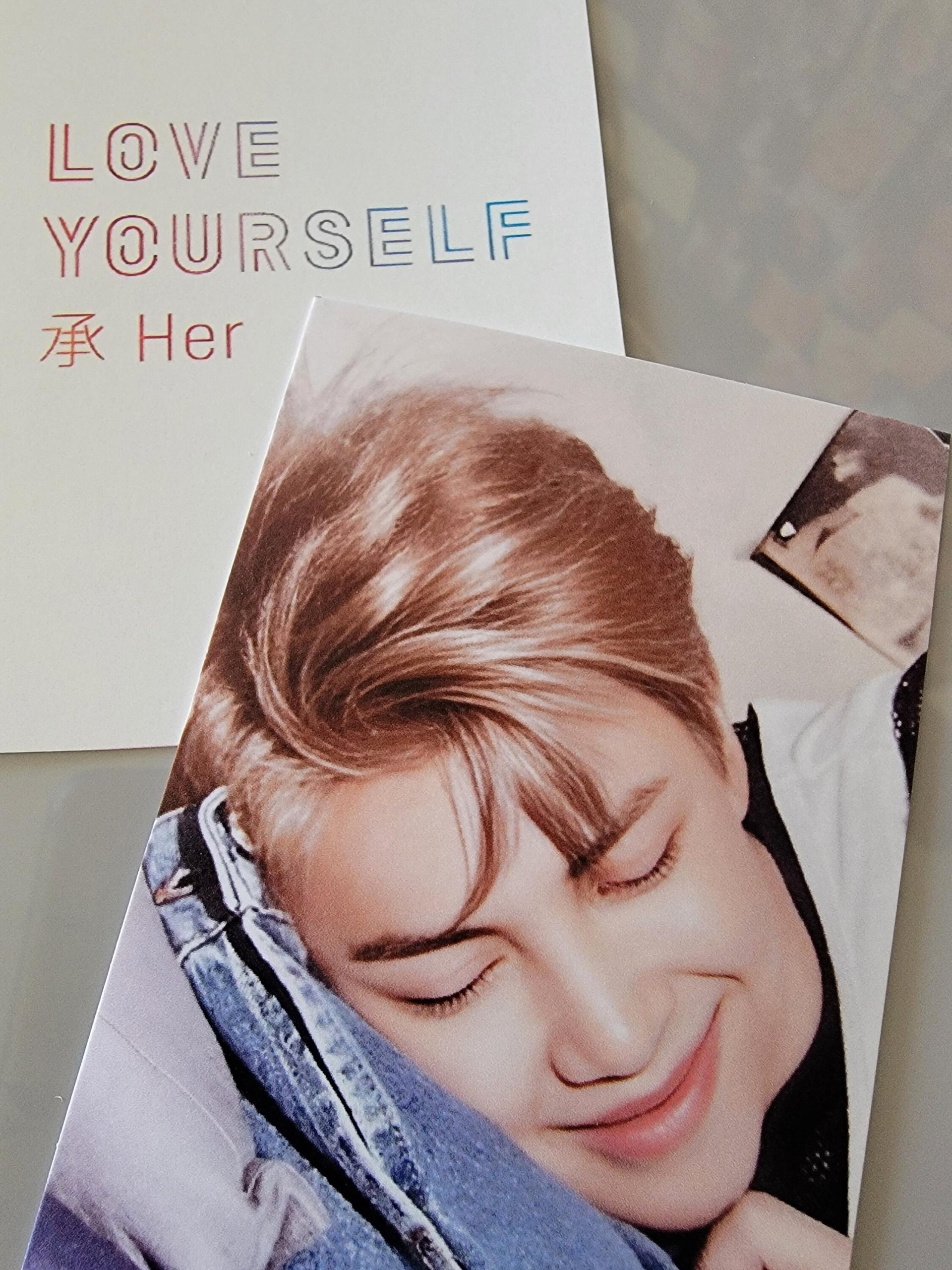 BTS Love Yourself HER Vinyl Album Photocards