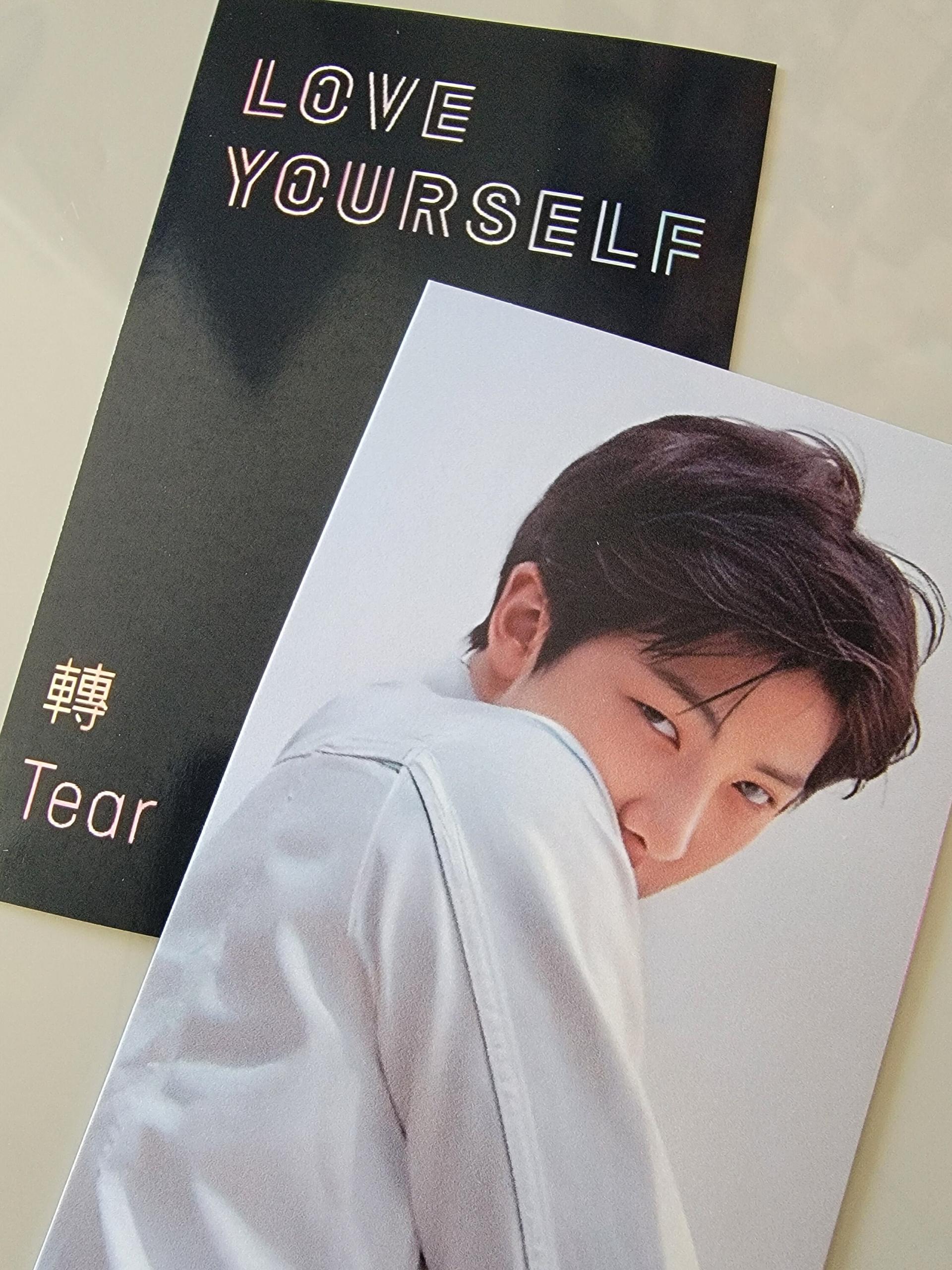 BTS Love Yourself TEAR Vinyl Album Photocards