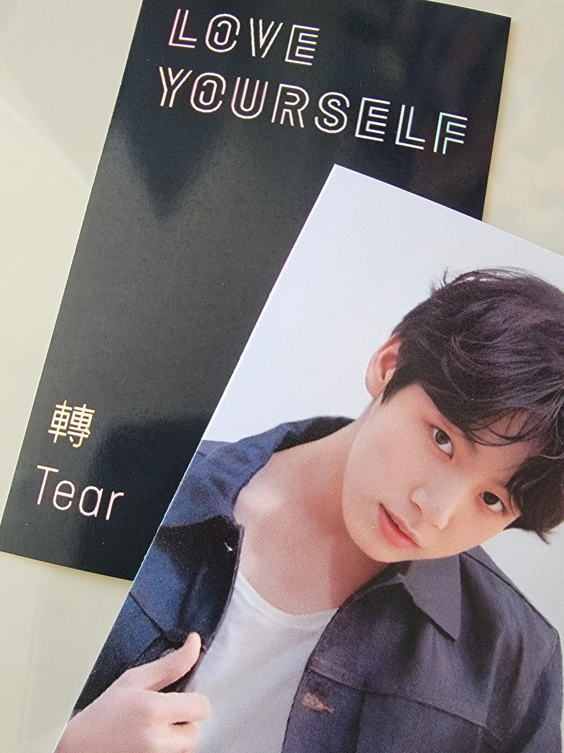 BTS Love Yourself TEAR Vinyl Album Photocards