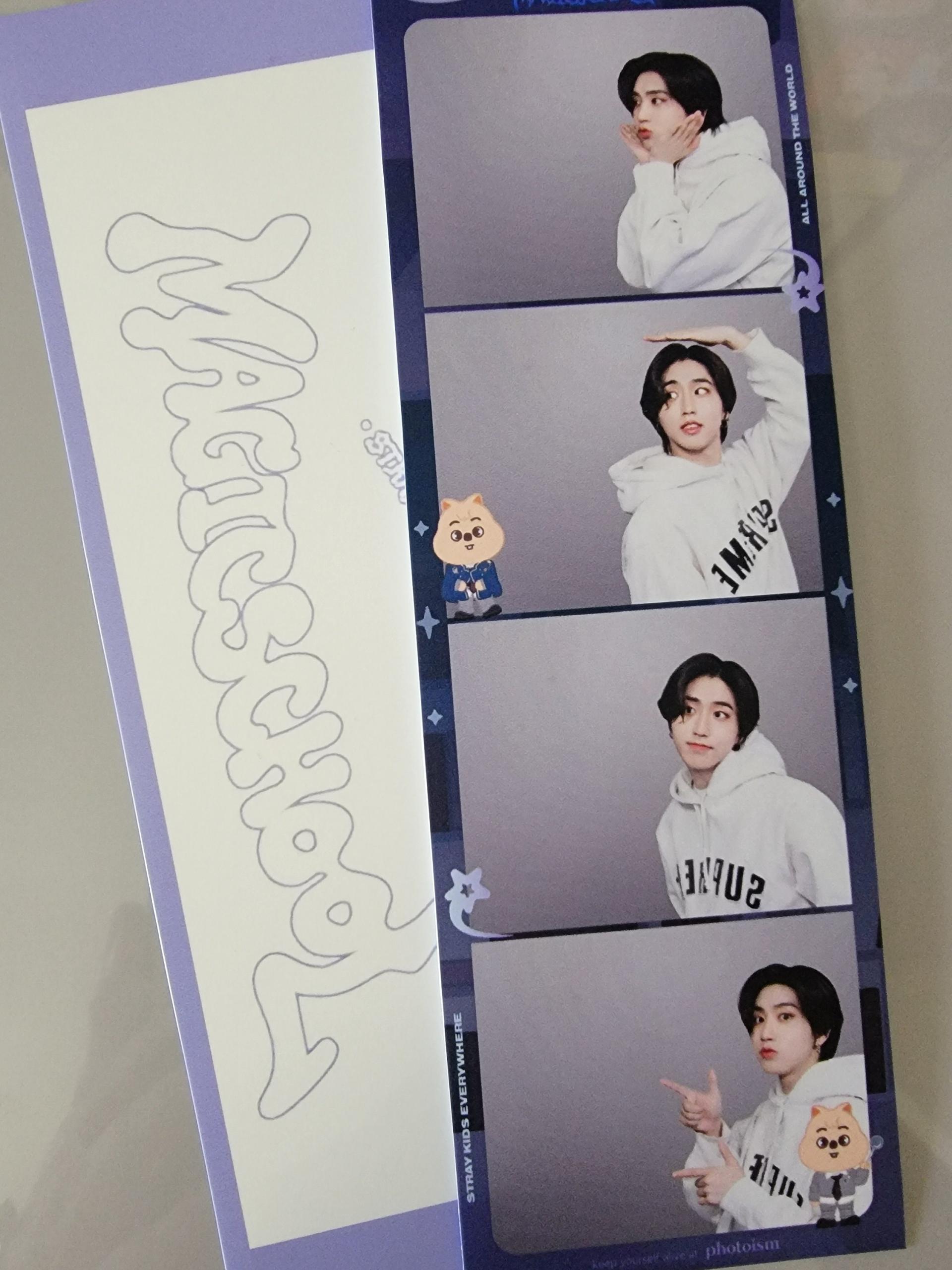 Stray Kids Magicschool 4th fanmeeting Photoism Strips
