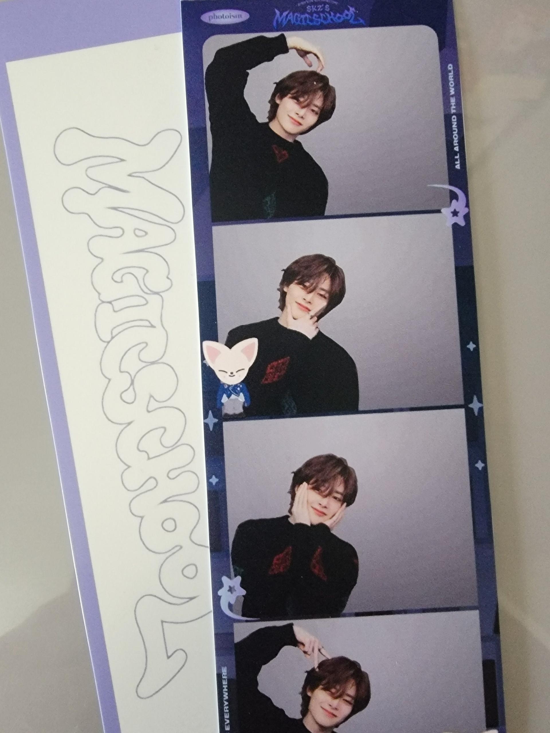 Stray Kids Magicschool 4th fanmeeting Photoism Strips