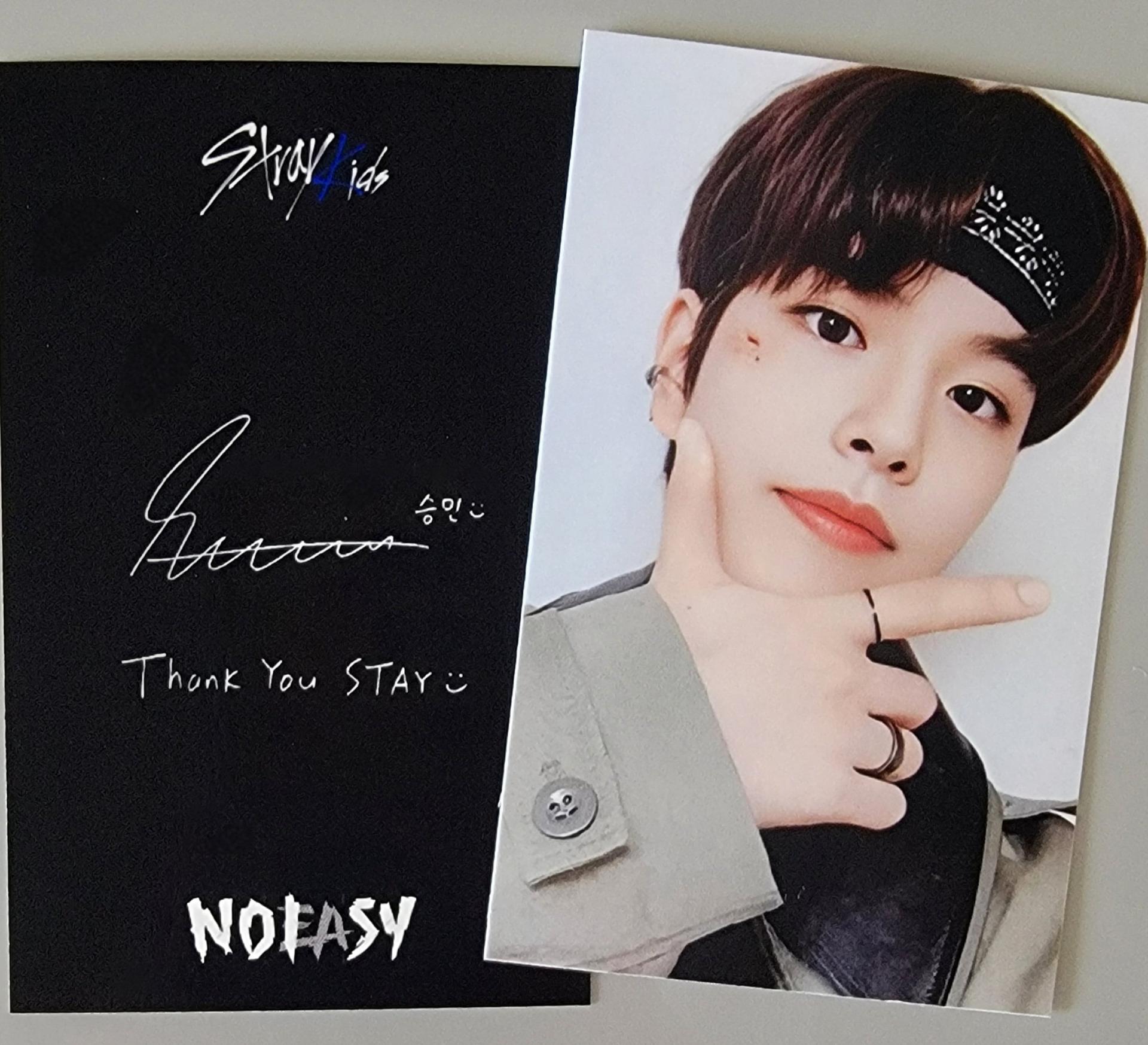 Stray Kids No Easy With Fans YZY 2 Videocall Photocards