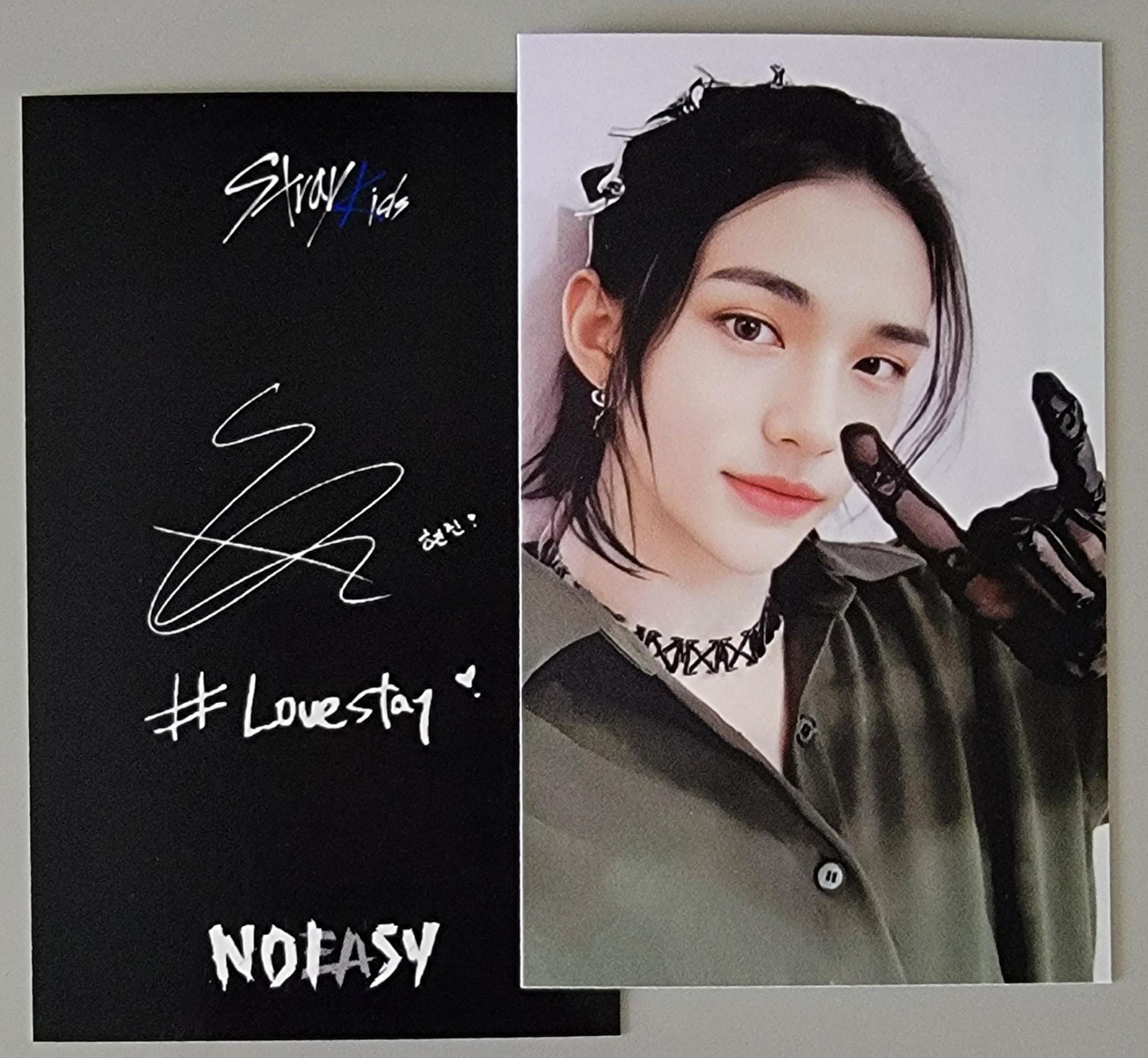 Stray Kids No Easy With Fans YZY 2 Videocall Photocards