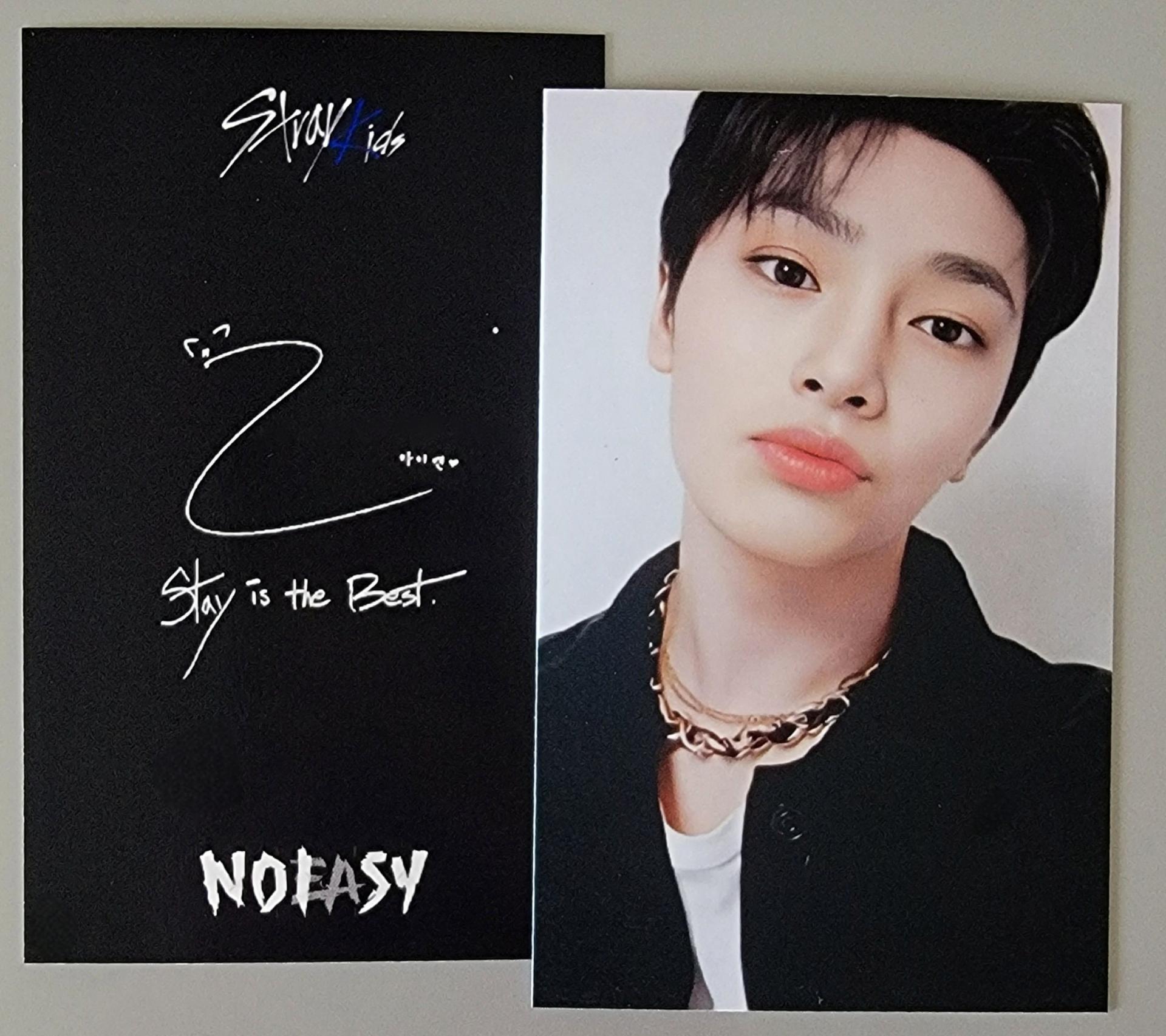 Stray Kids No Easy With Fans YZY 2 Videocall Photocards