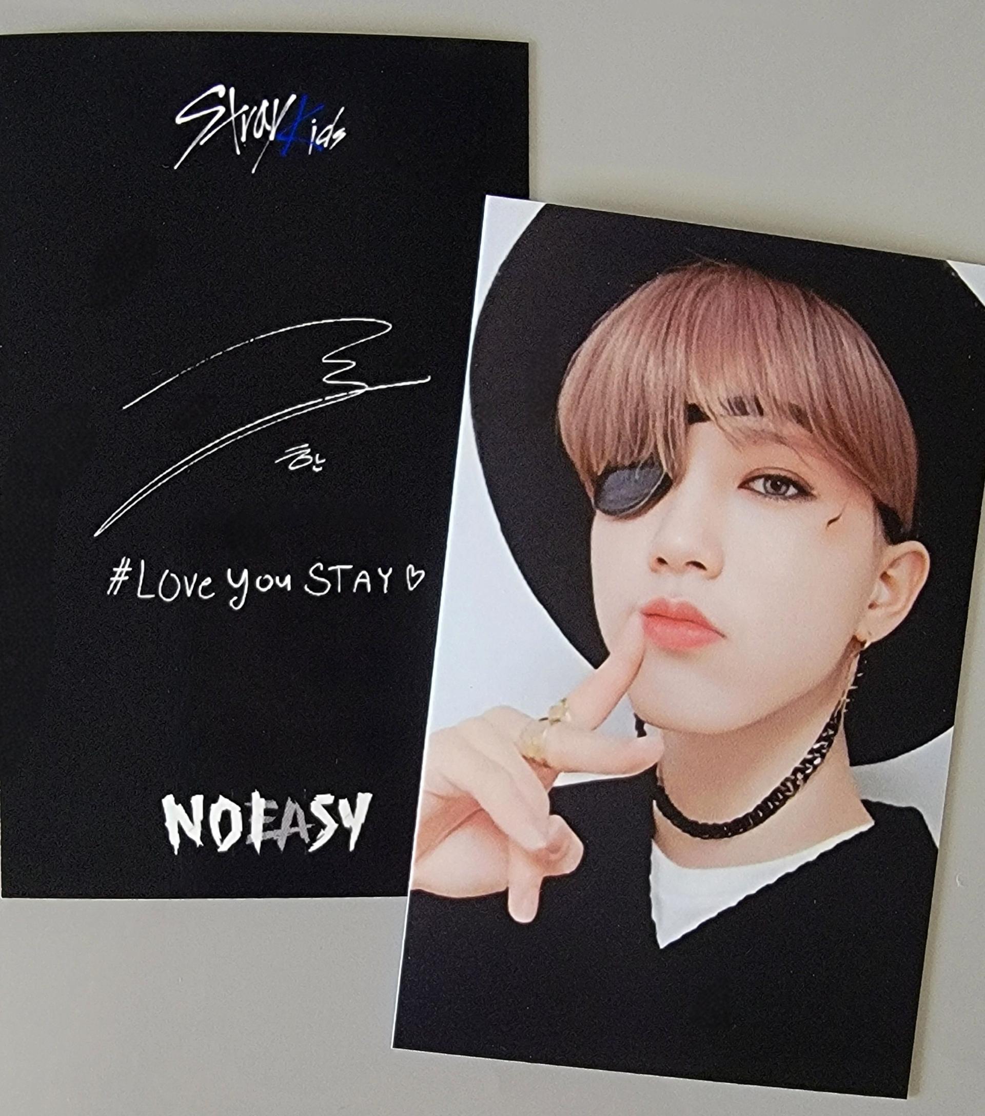 Stray Kids No Easy With Fans YZY 2 Videocall Photocards