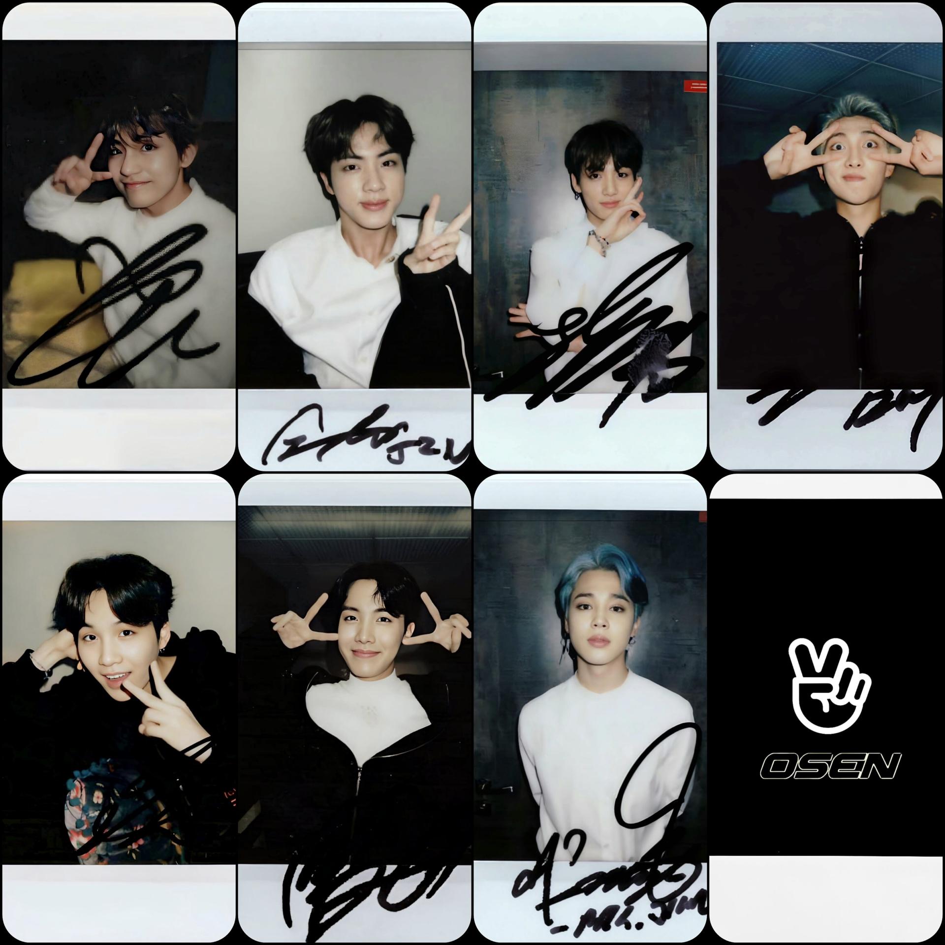 BTS Osen-V Live Polaroids Set 1