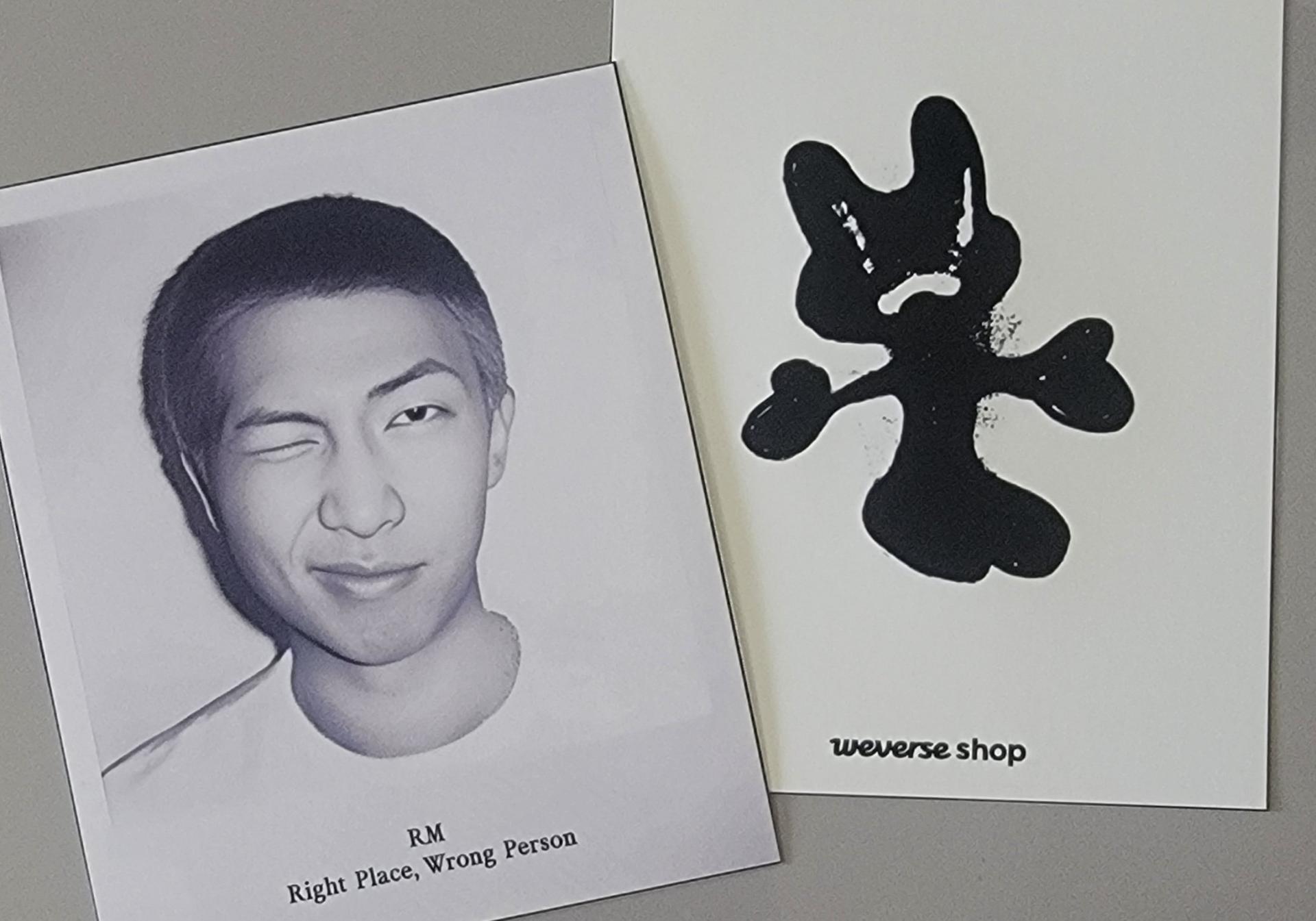Namjoon - RPWP : WE***SE  Photo Cards