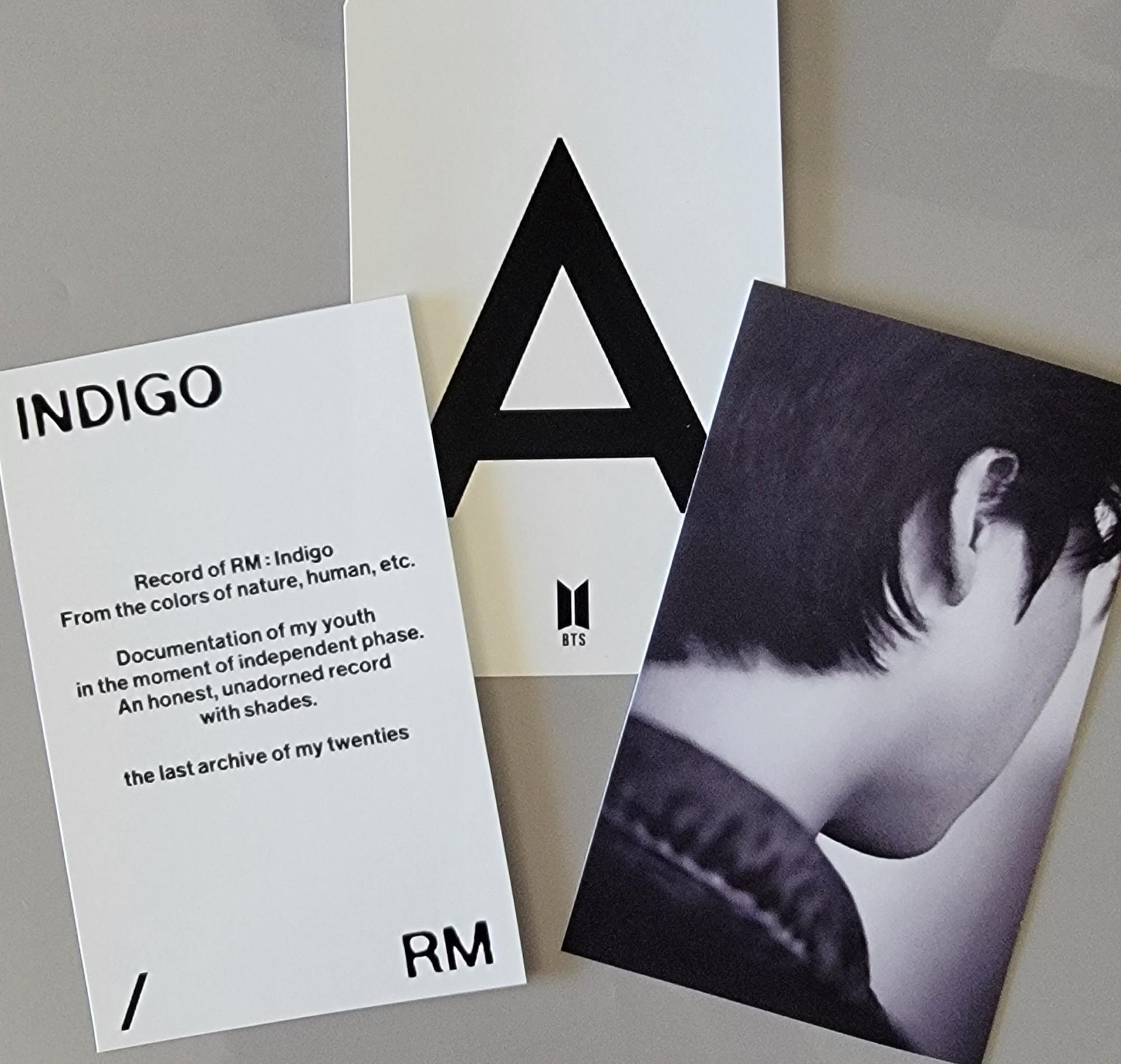 Namjoon - Indigo : Book Edition Photo Cards
