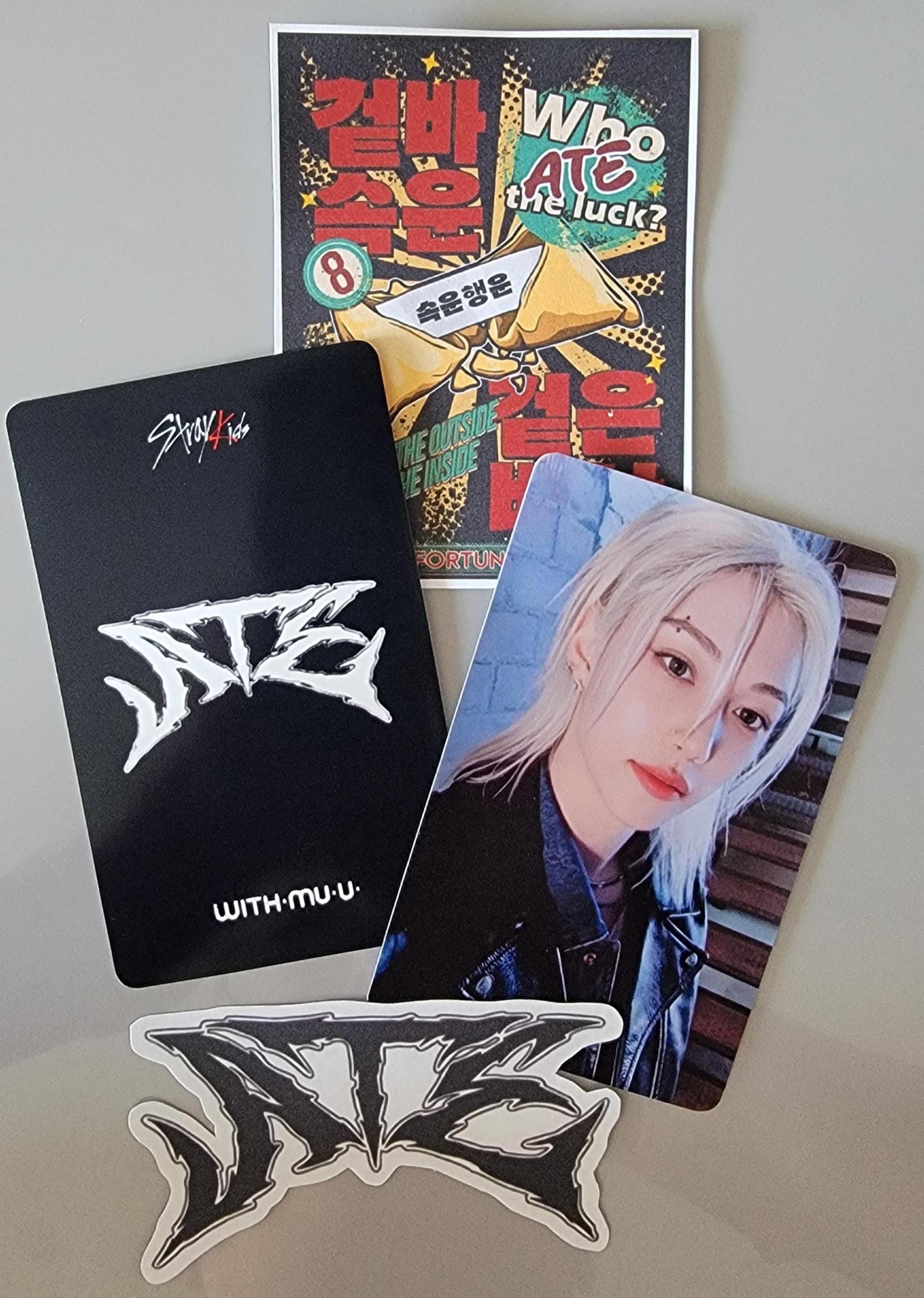 Stray Kids ATE with MUU Photocards