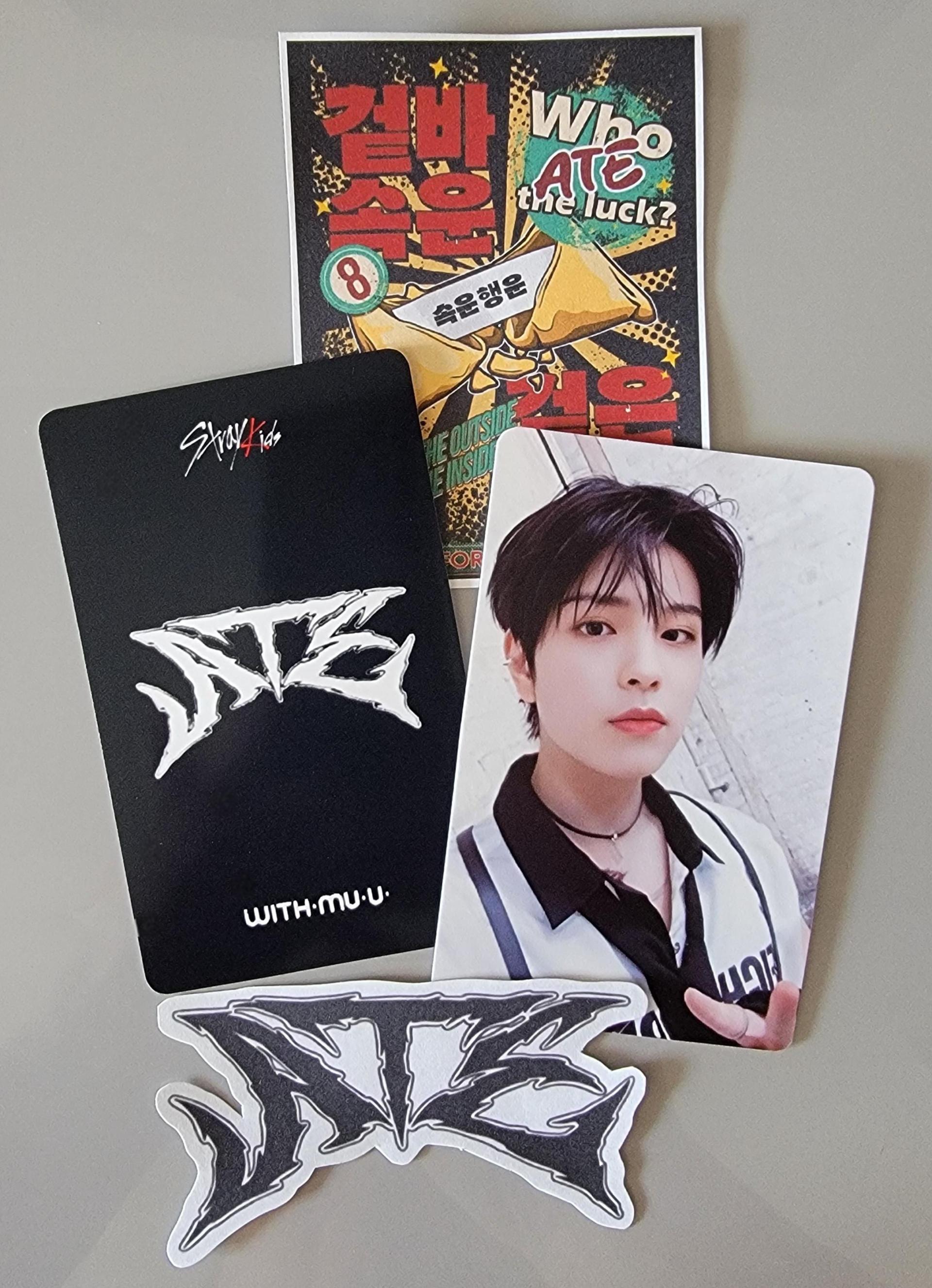 Stray Kids ATE with MUU Photocards