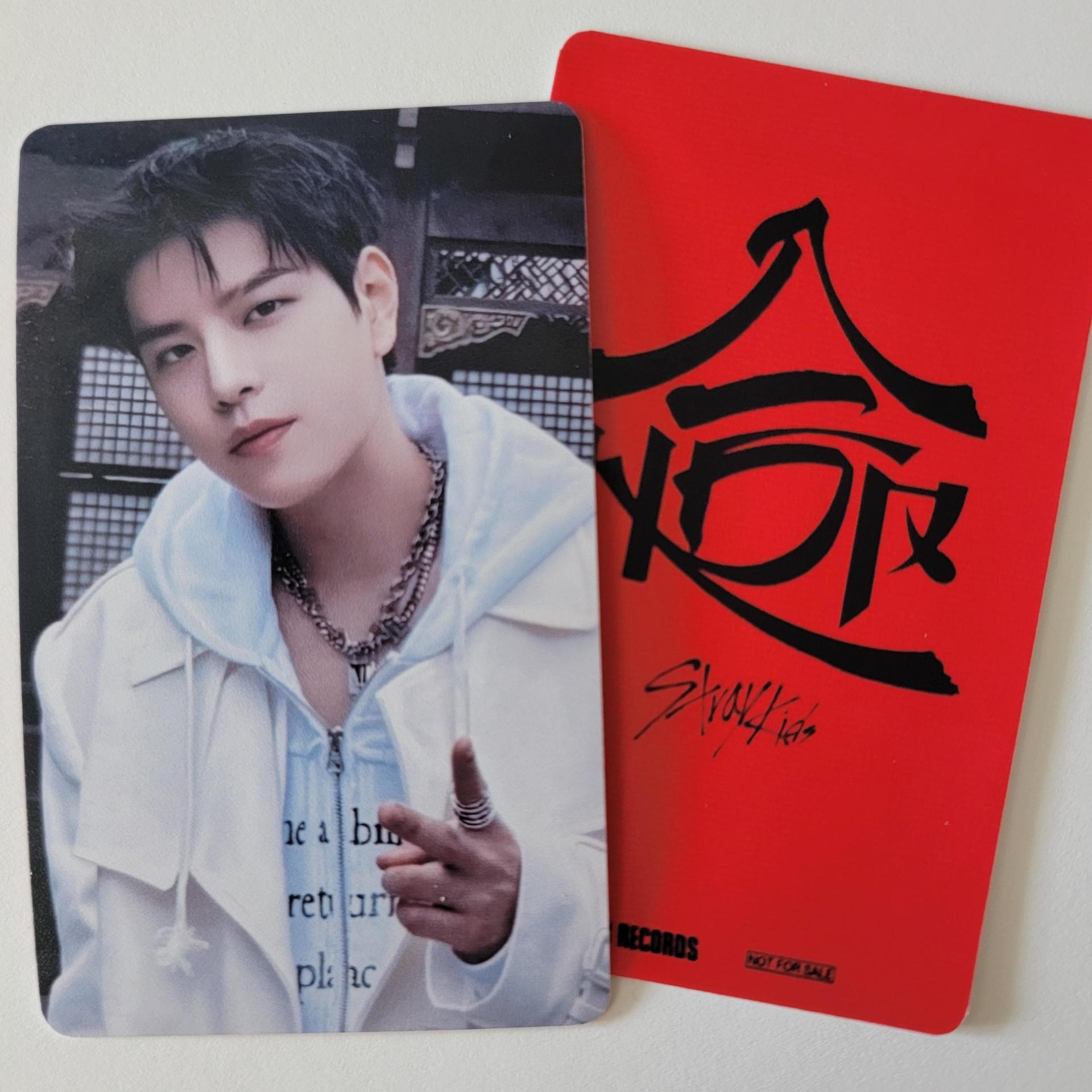 Stray Kids Hop Tower Records POB photocards