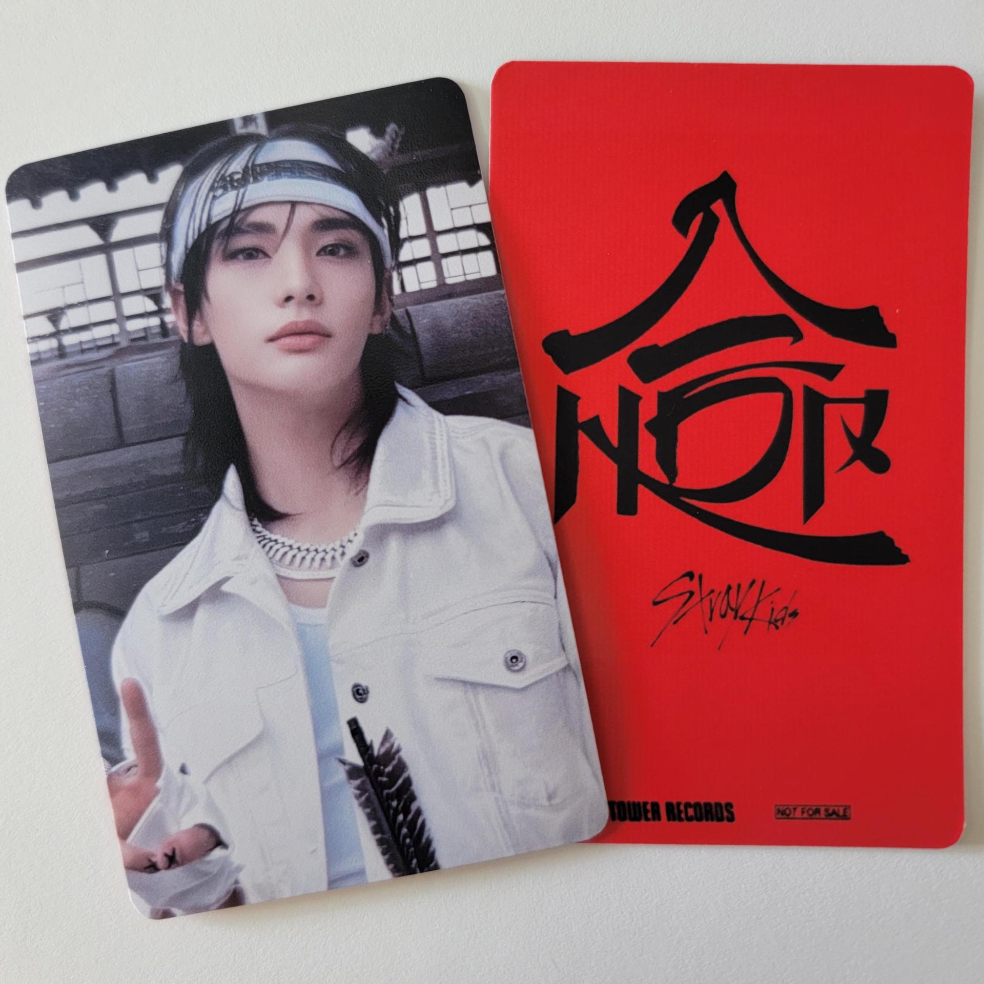 Stray Kids Hop Tower Records POB photocards