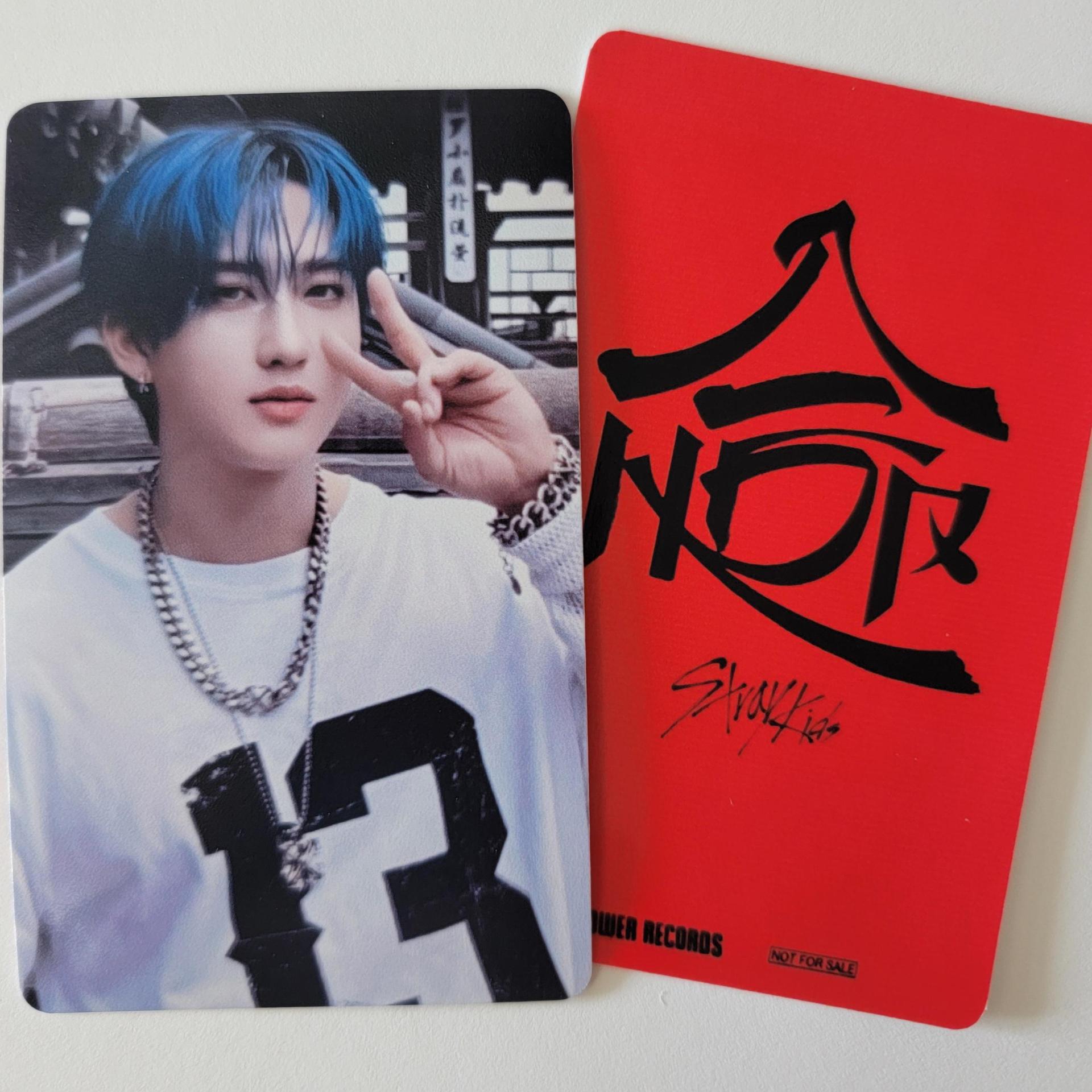 Stray Kids Hop Tower Records POB photocards