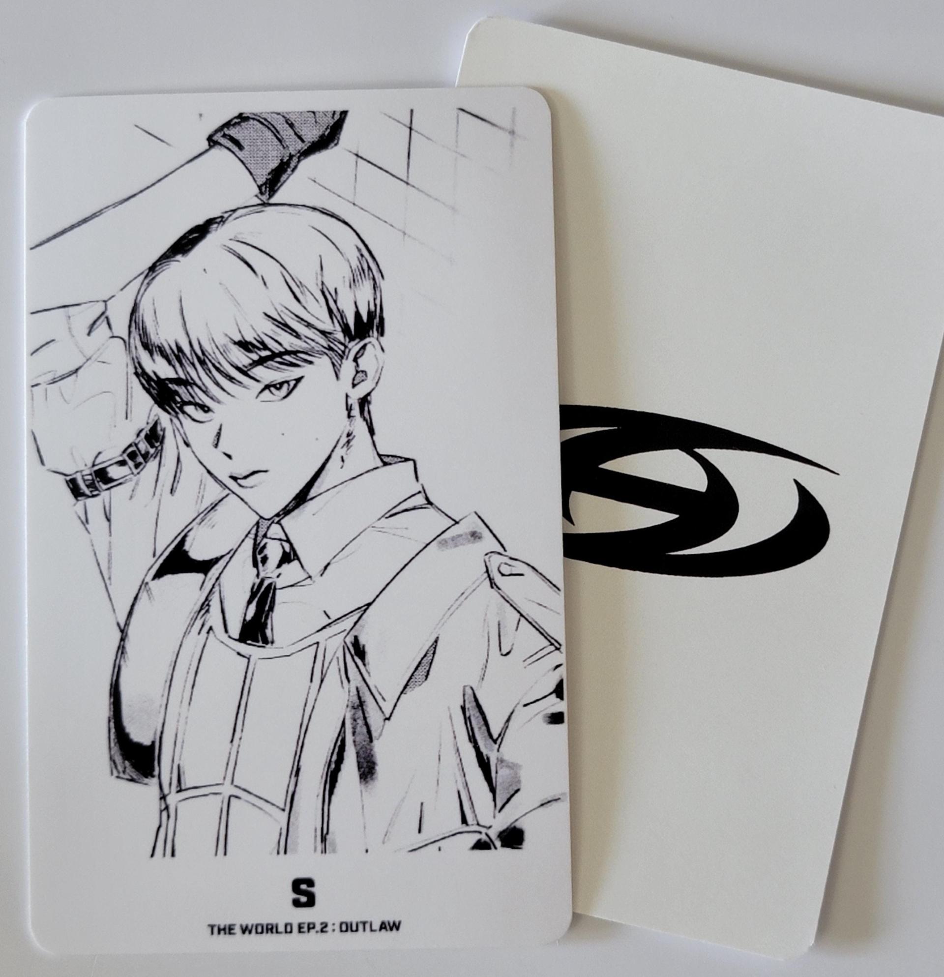 ATEEZ Outlaw Partner Photocards