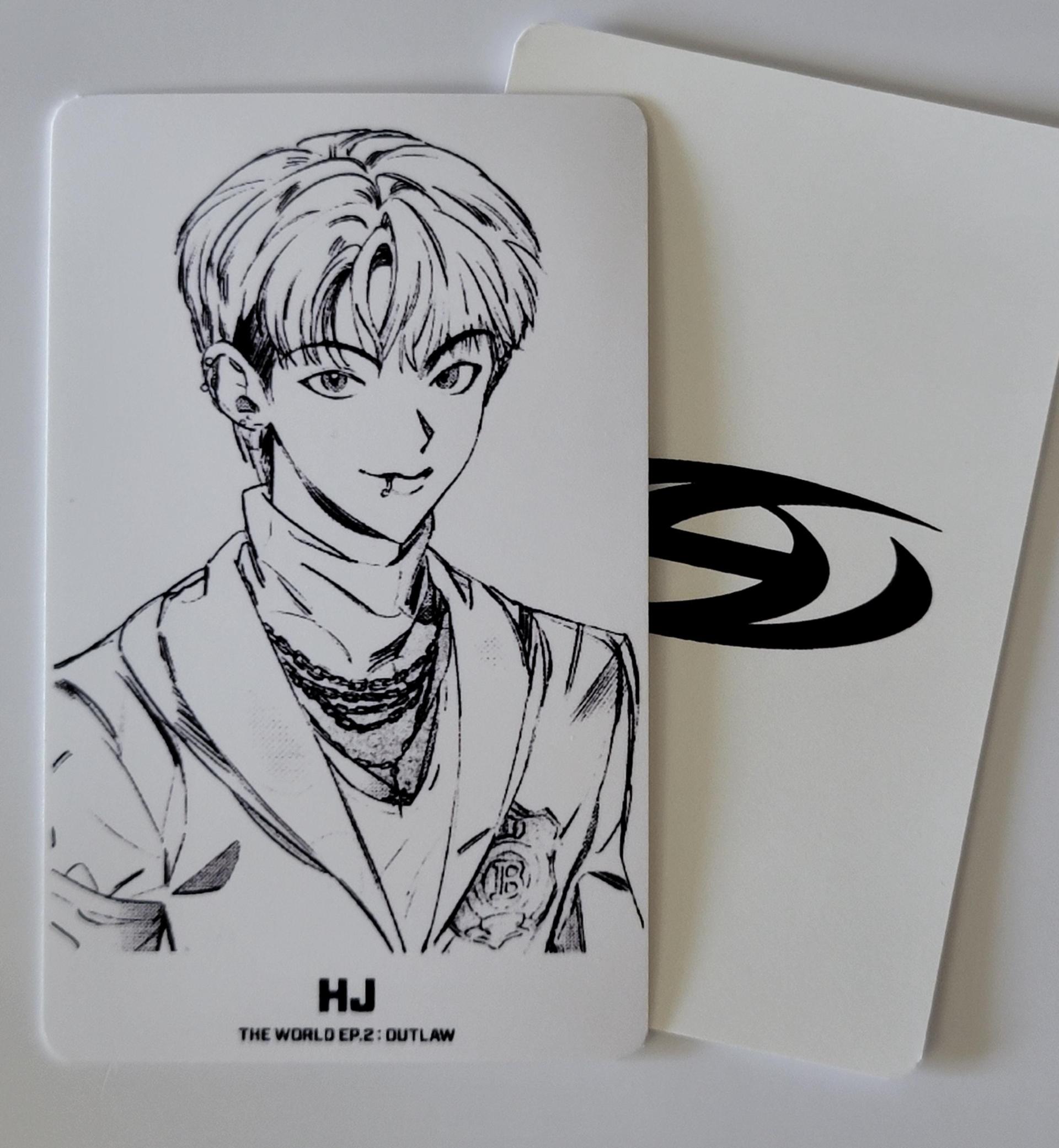 ATEEZ Outlaw Partner Photocards