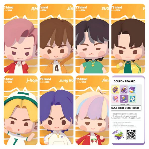BTS Island Butter Figure Photocards