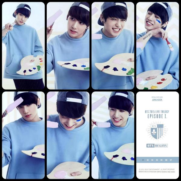 BTS Begins Mini Photo Cards - Jungkook