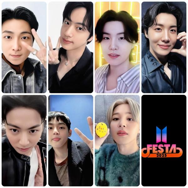 BTS Festa 2025 ARMY Zone Photocards