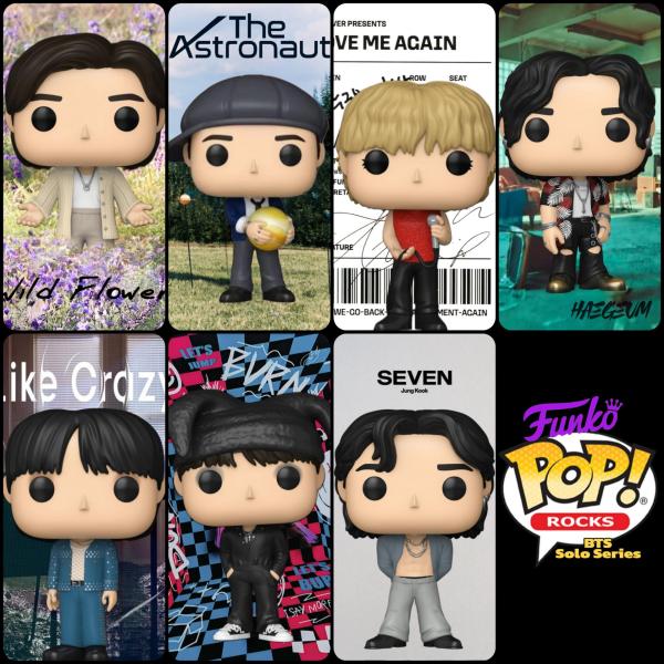 BTS - Funko Pop Solo Series Photocards