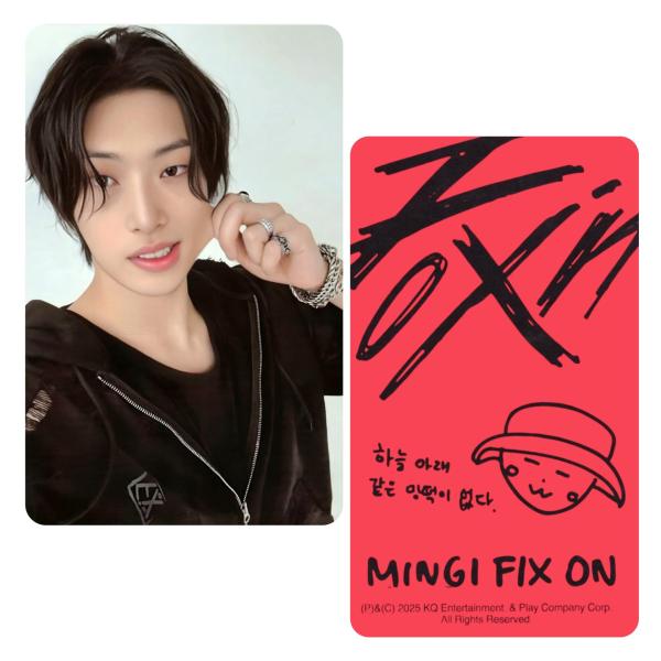 Ateez : Mingi - Fix On Birthday MD Photocards