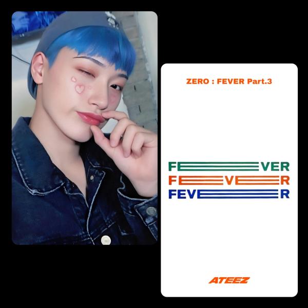 Ateez : Zero Fever Part.3 - Soundwave Fansign San Photocards