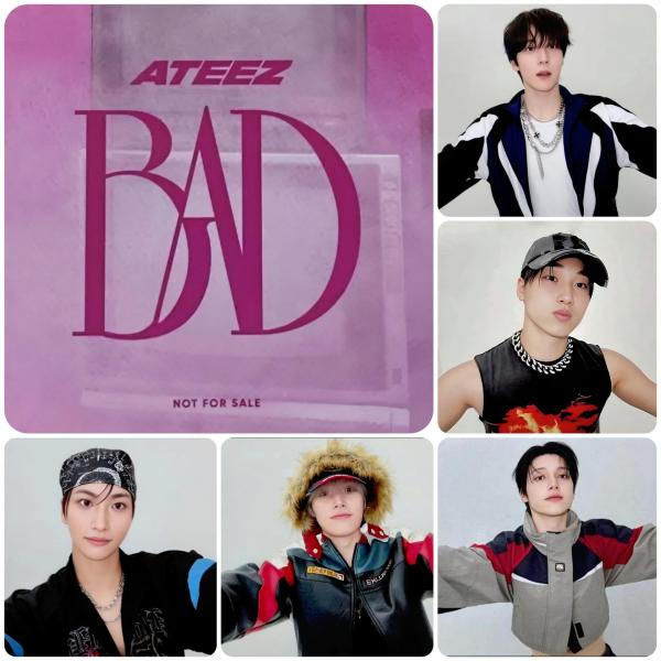 ATEEZ : Bad Limited Edition UMS Japan Lucky Draw Photocards