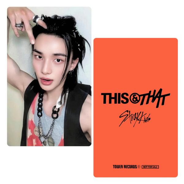 Stray Kids : This & That  - Tower Records Photocards Hyunjin