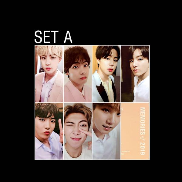 BTS Memories 2019 Bluray Photocards