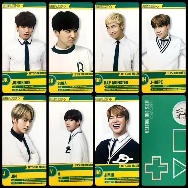 BTS 3rd ARMY Zip Photocards