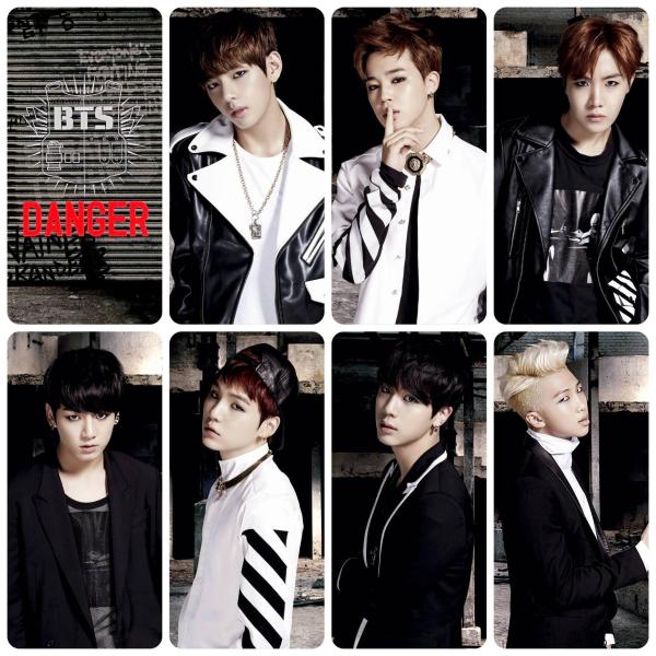 BTS Danger Japan photo-cards