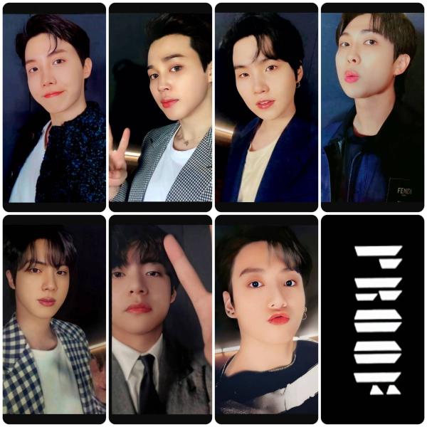 BTS PROOF Universal Lucky Draw Japan  Photocards